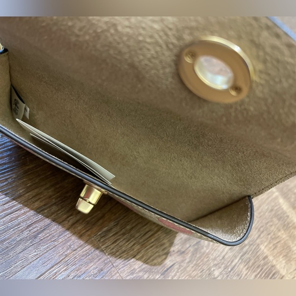 NWT Coach Sunglass Case In Signature Canvas With Heart Print CP496 - Picture 6 of 8